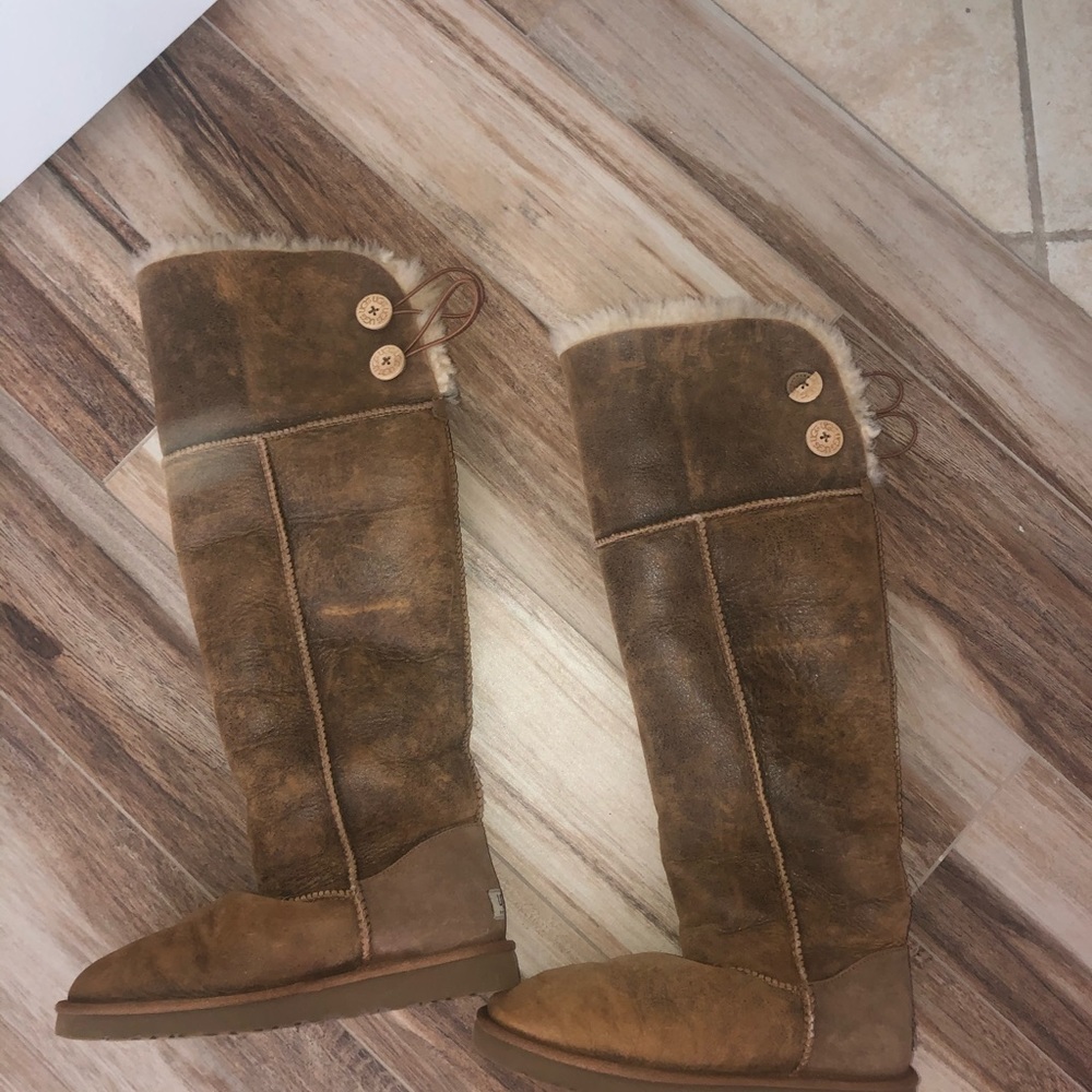 Knee high UGG boots